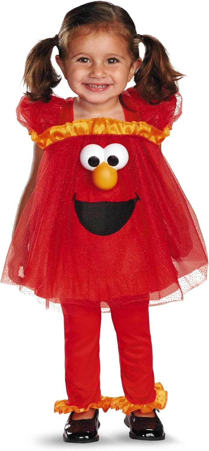 Disguise Costumes Sesame Street Frilly Light Up Elmo Infant Girl