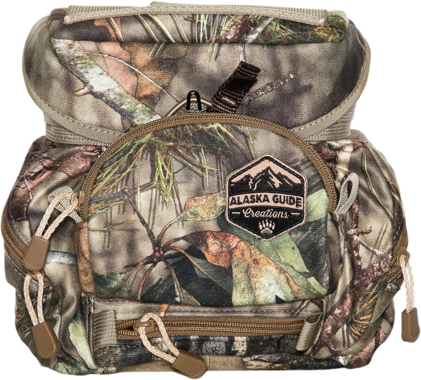 Alaska Classic HBS with MAX Pocket Bino Pack | Camo Binocular Harness Vest | Hunting Binoculars and Rangefinder Pouch (Mossy Oak Break-Up Country)