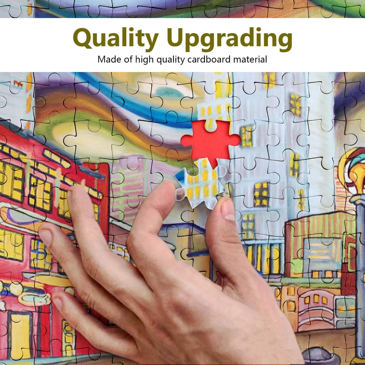 Jigsaw Puzzles 1000 Pieces for Adults Large Difficult Puzzle Games - Seattle,Pike Place Market Puzzles,Prime,Artwork for Home Decoration,Office Wall Decoration Painting,Gifts
