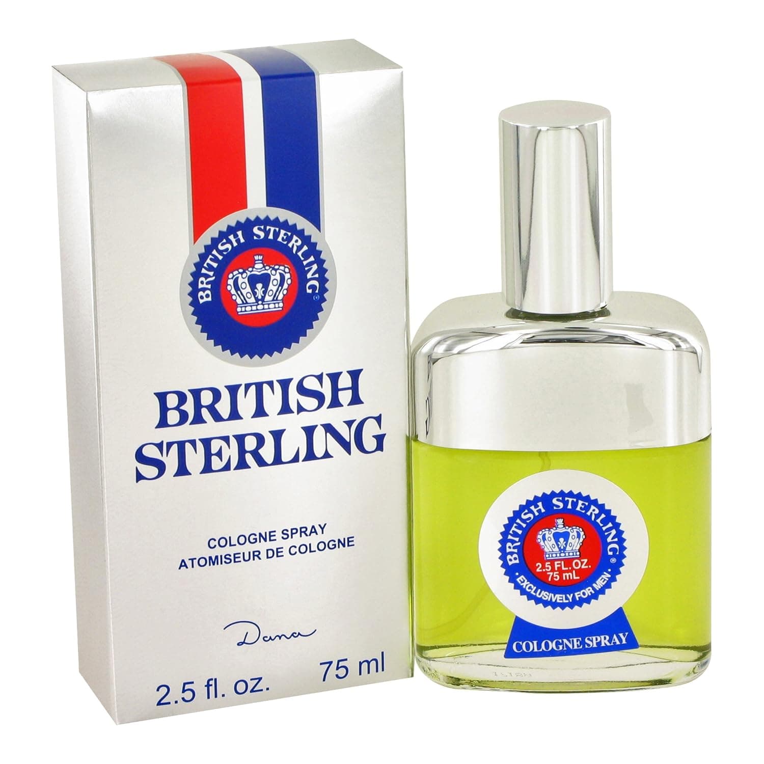 Dana British Sterling Cologne Spray - 75ml/2.5oz