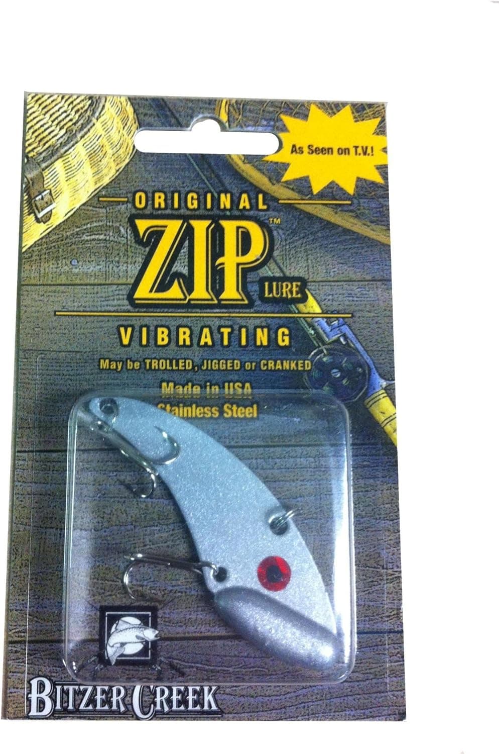 Bitzer Creek Silver Shad Zip Fishing Lure
