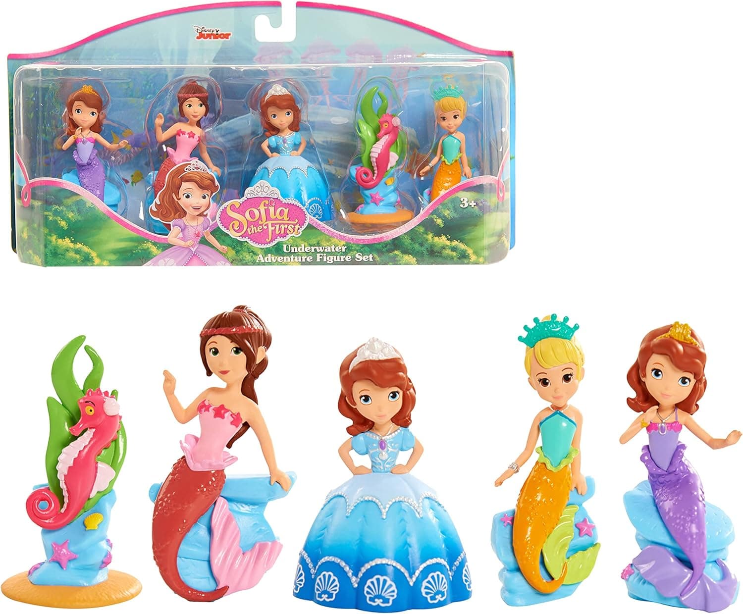 Sofia The First Royal Friends Figure Set, Mermaid, by Just Play