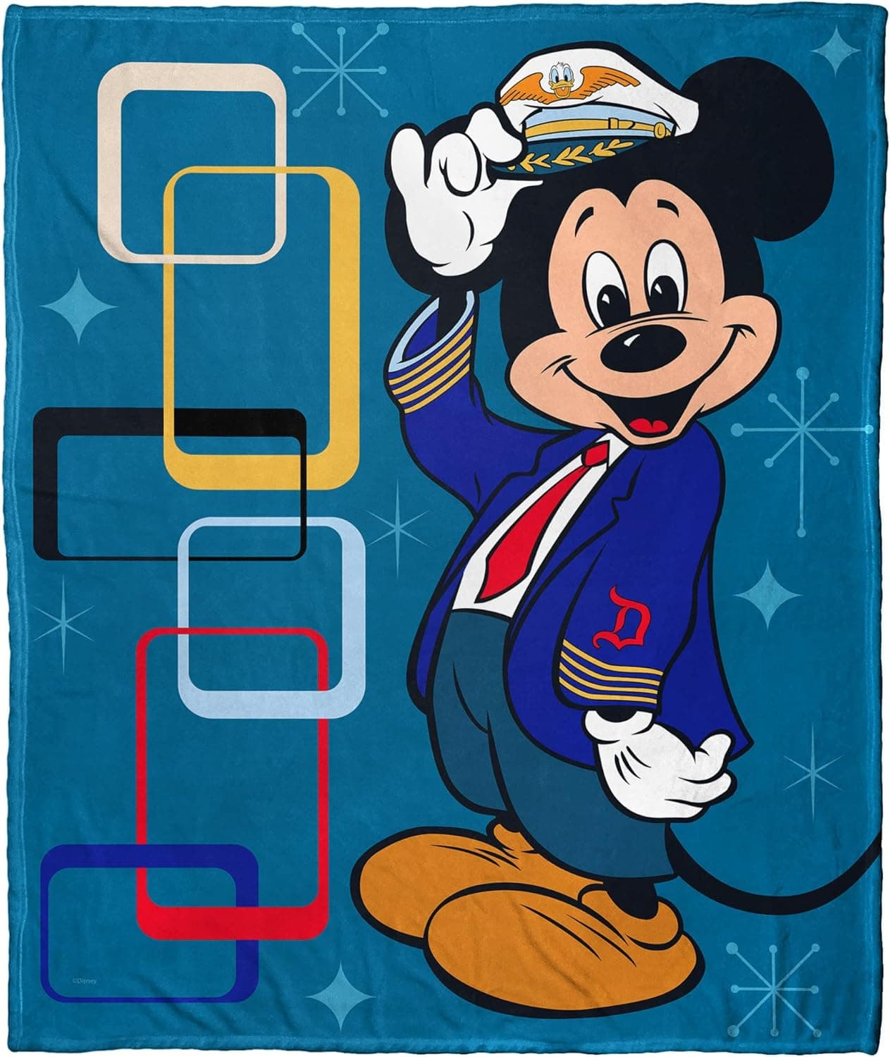 Northwest Disney Silk Touch Throw Blanket, Fly with Me, 50" x 60"