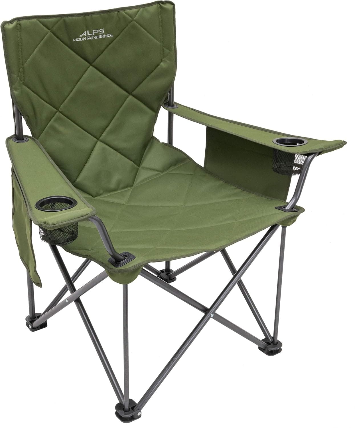 ALPS Mountaineering King Kong Chair, Green, Regular-38" W x 20" D x 38" H