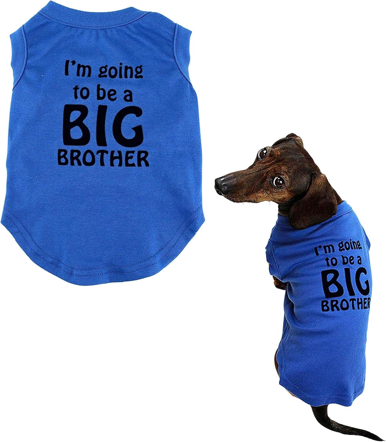 Midlee I'm Going to be a Big Brother Dog Shirt (XX-Large)