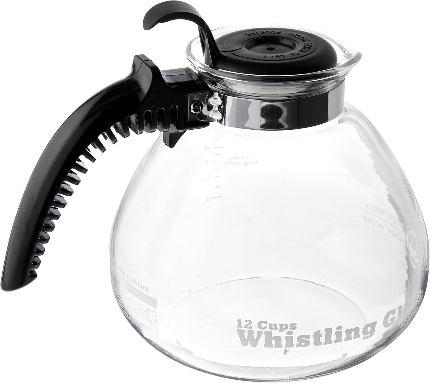 Uniware High Quality Stainless Steel Tea Pot, Kettle (1600ml Glass)