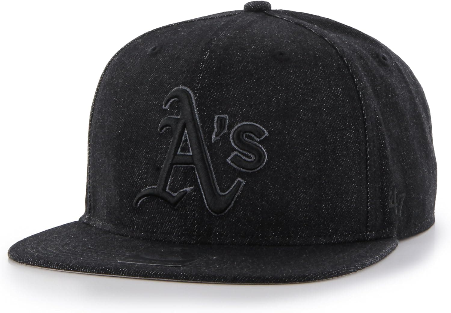 MLB Nero '47 Captain Denim Adjustable Hat, One Size