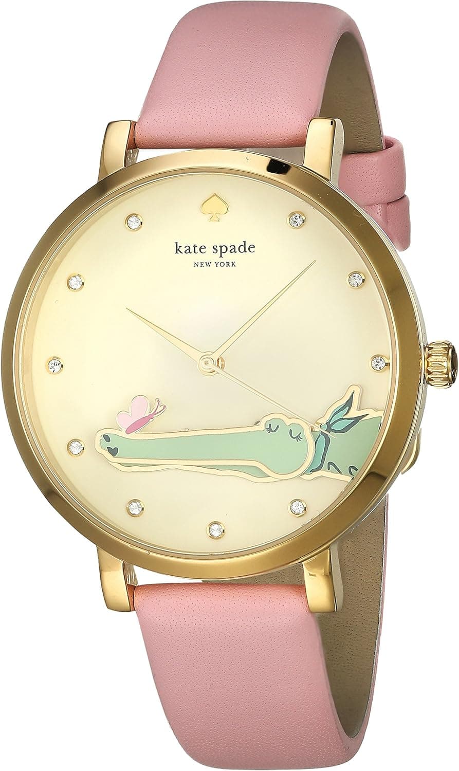 kate spade new york Women's KSW1415 Monterey Analog Display Quartz Pink Watch