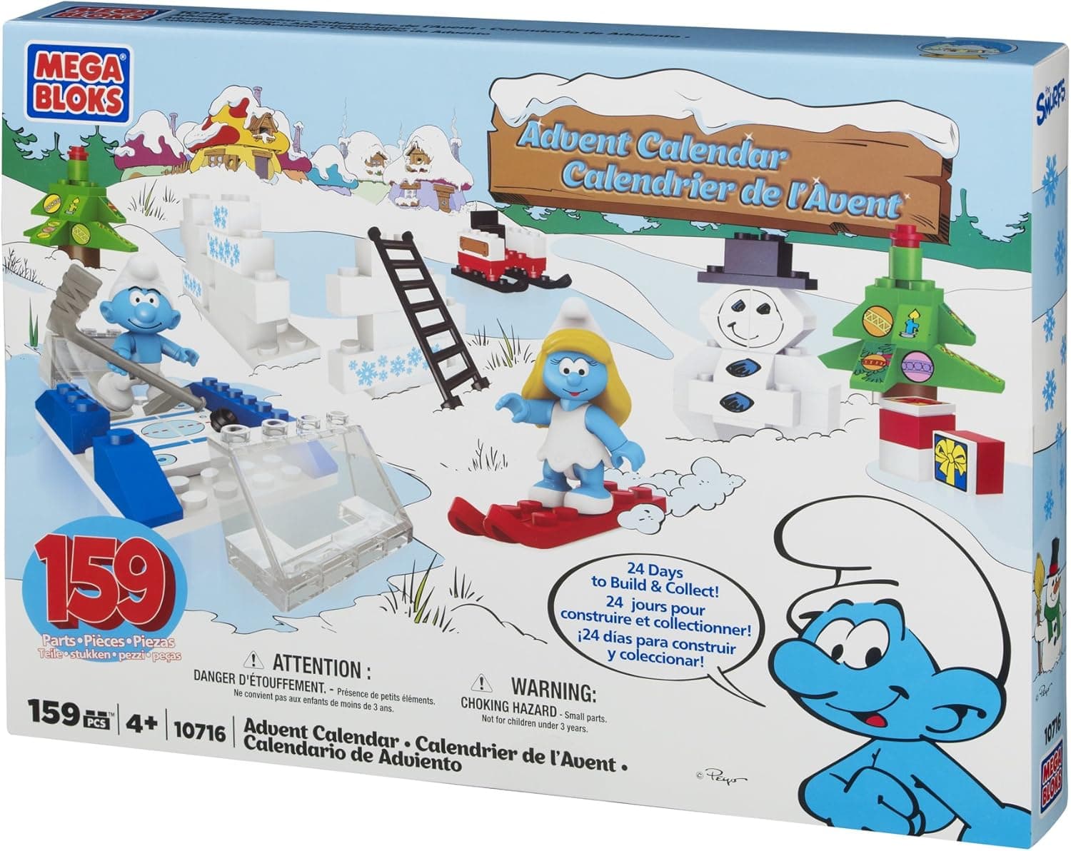 Mega Bloks Smurfs Advent Calendar