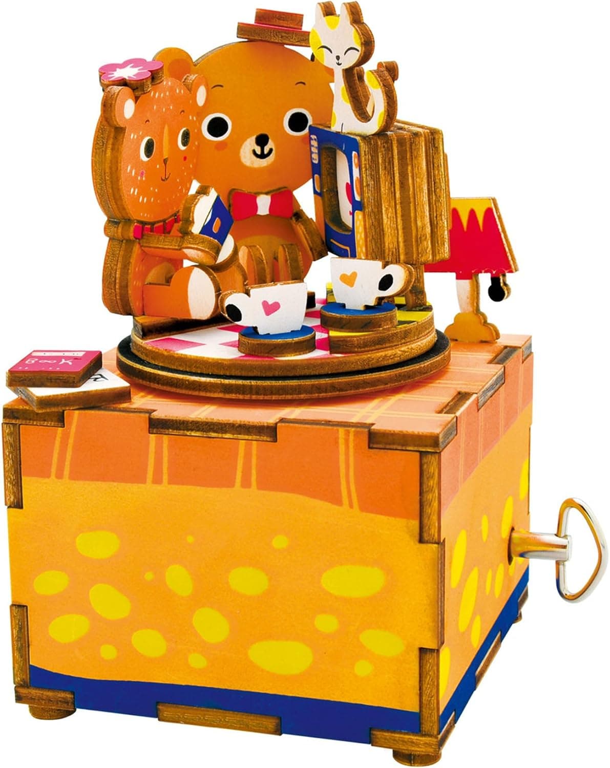 ROBOTIME Love Story 3D Wooden Music Box Kit
