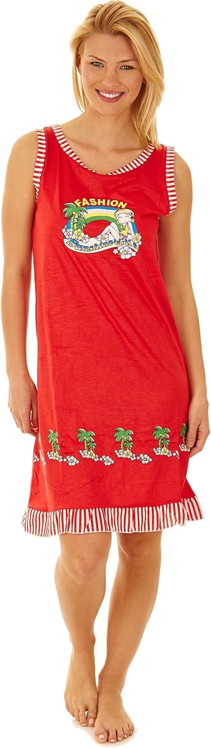 5051 Pajamas Night Gown Pajamas Sleepwear