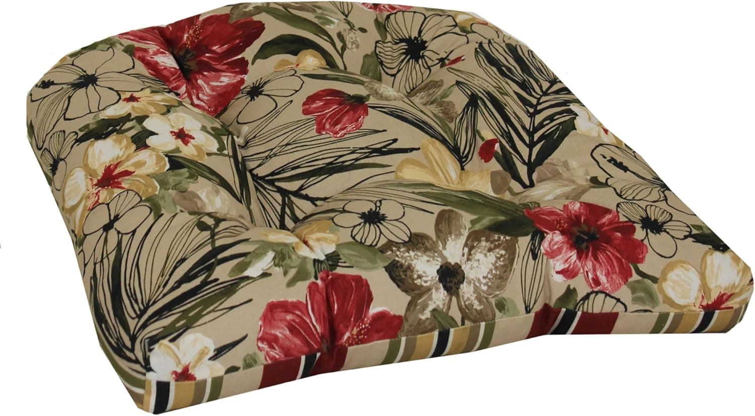 Brentwood Originals Indoor/Outdoor Chair Cushion Brentwood, Manu Bay Buff, 1 piece