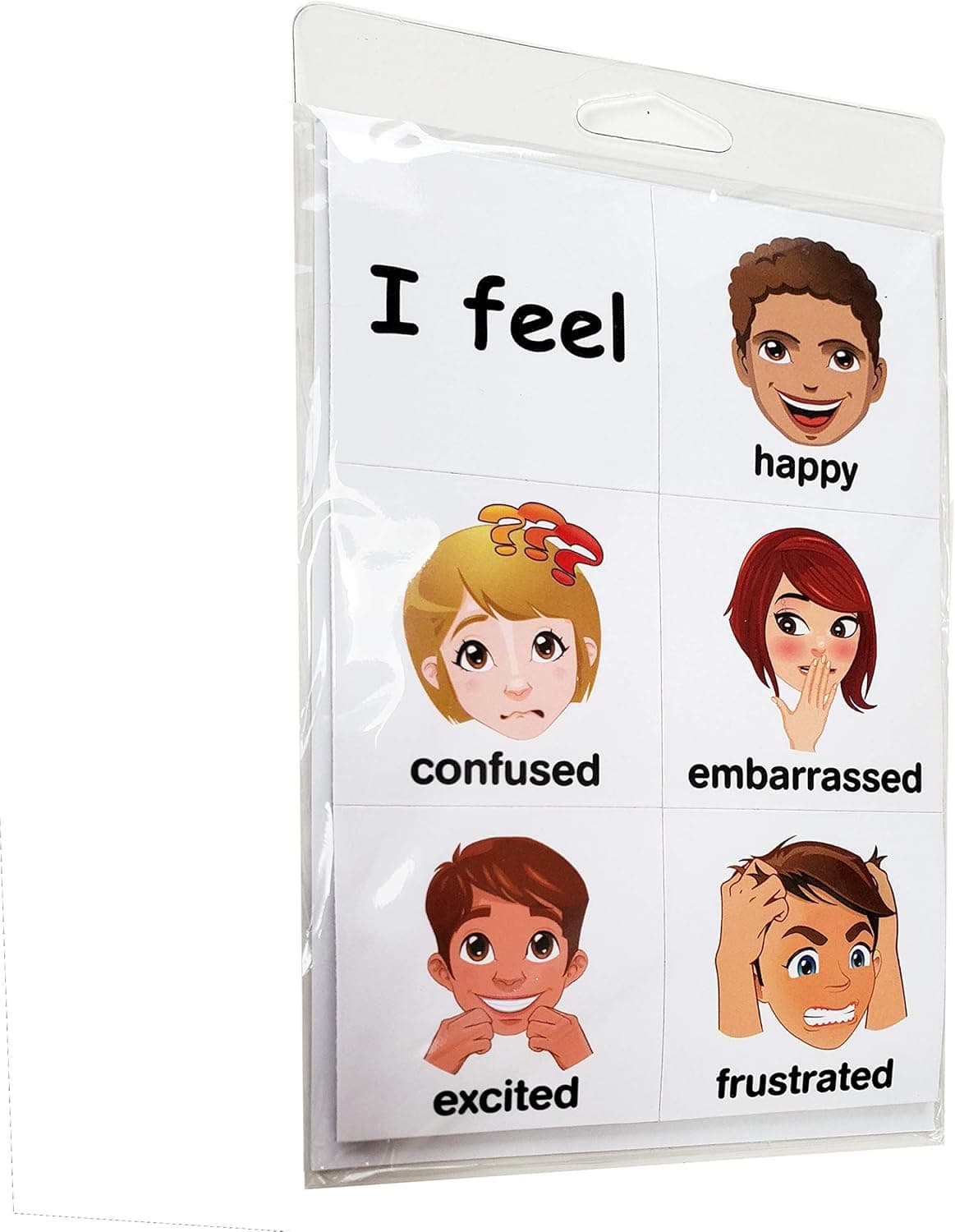 SchKIDules® Feelings Accessory Pack: 17 Feelings Magnets and an I Feel Sentence Starter