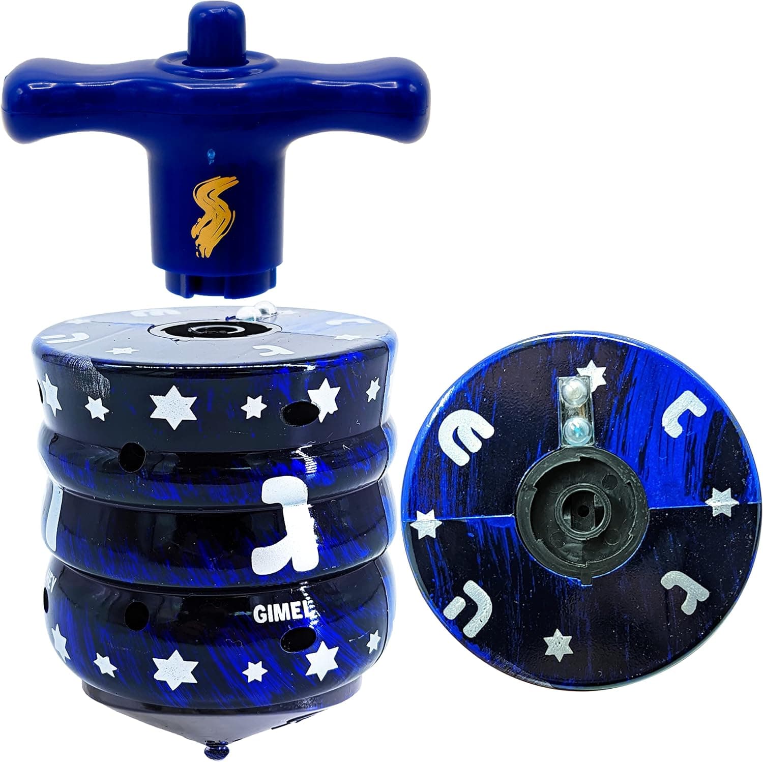 The Most Amazing Musical Light-Up Laser Dreidel for Chanukah/Hanukkah Fun Ages 3 & Up (2-Pack)