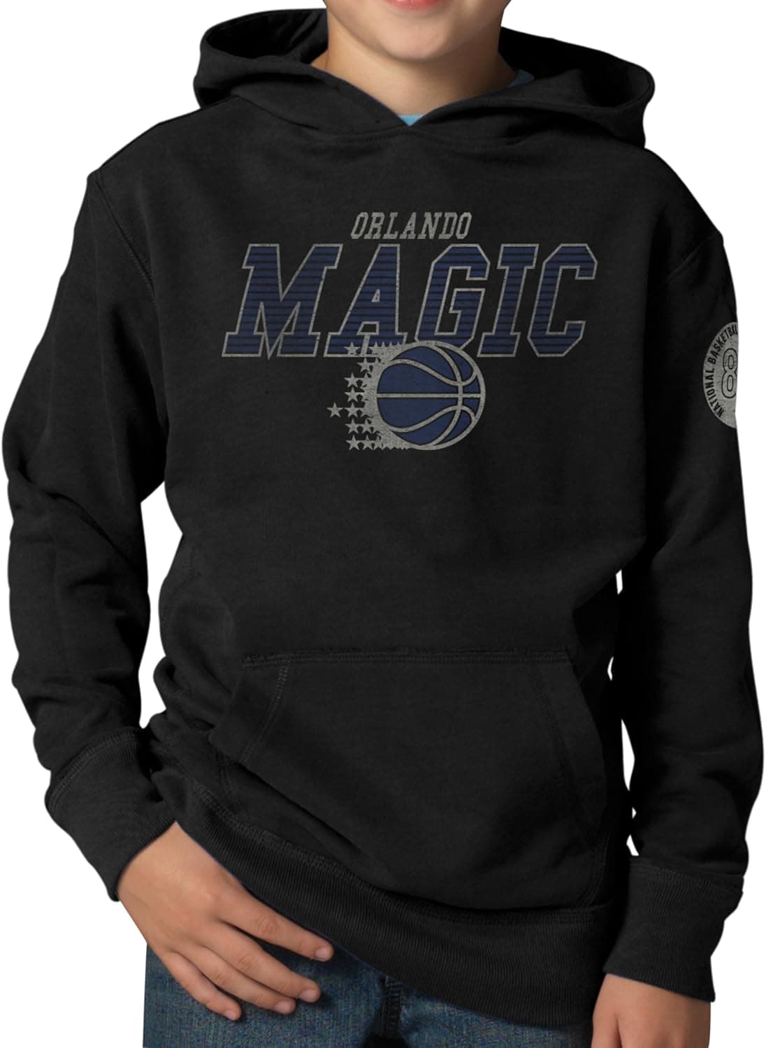 NBA Orlando Magic Playball Hoodie Jacket, Jet Black