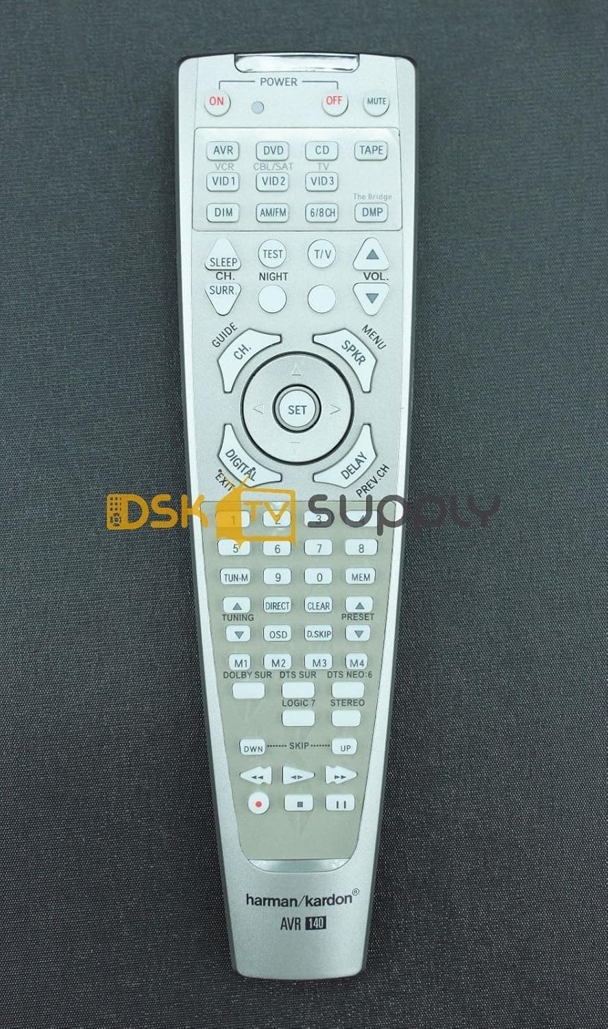 New Harman/Kardon A/V Stereo Remote Control AVR-140 AVR140