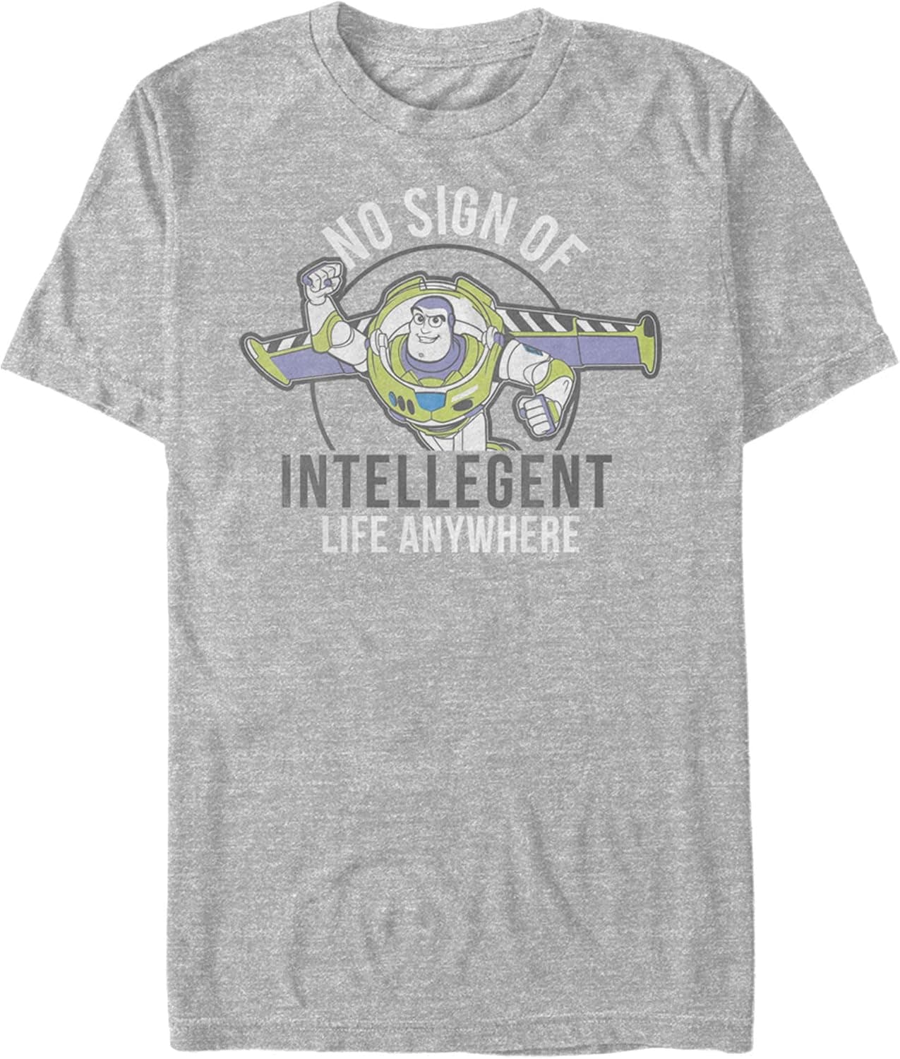Men's Toy Story Buzz No Sign of Intelligent Life T-Shirt