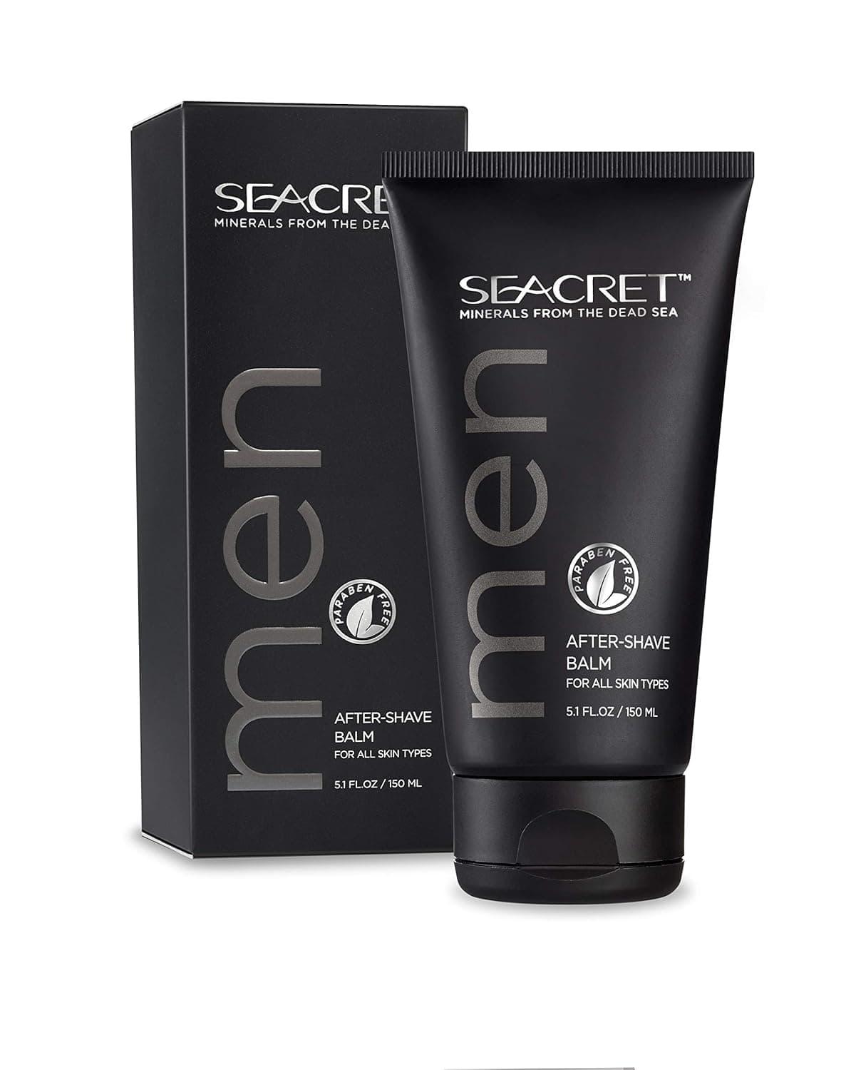 SEACRET After Shave Balm for Men, Enriched with Minerals from The Dead Sea After Shave Lotion for Men, Paraben Free, Cruelty Free, Hypoallergenic Tested