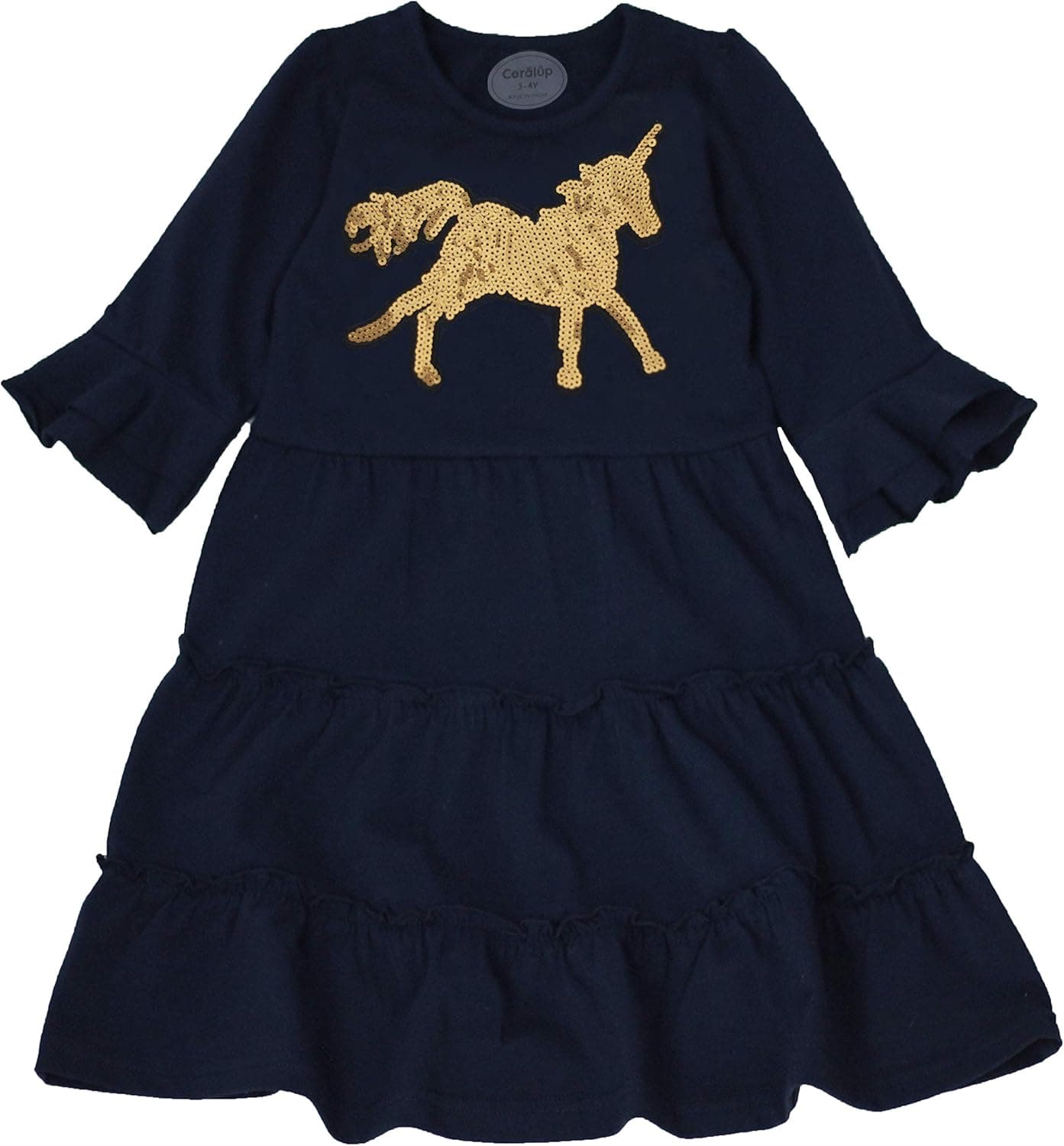 Coralup Little Girls Cotton Nighgowns Casual Dress