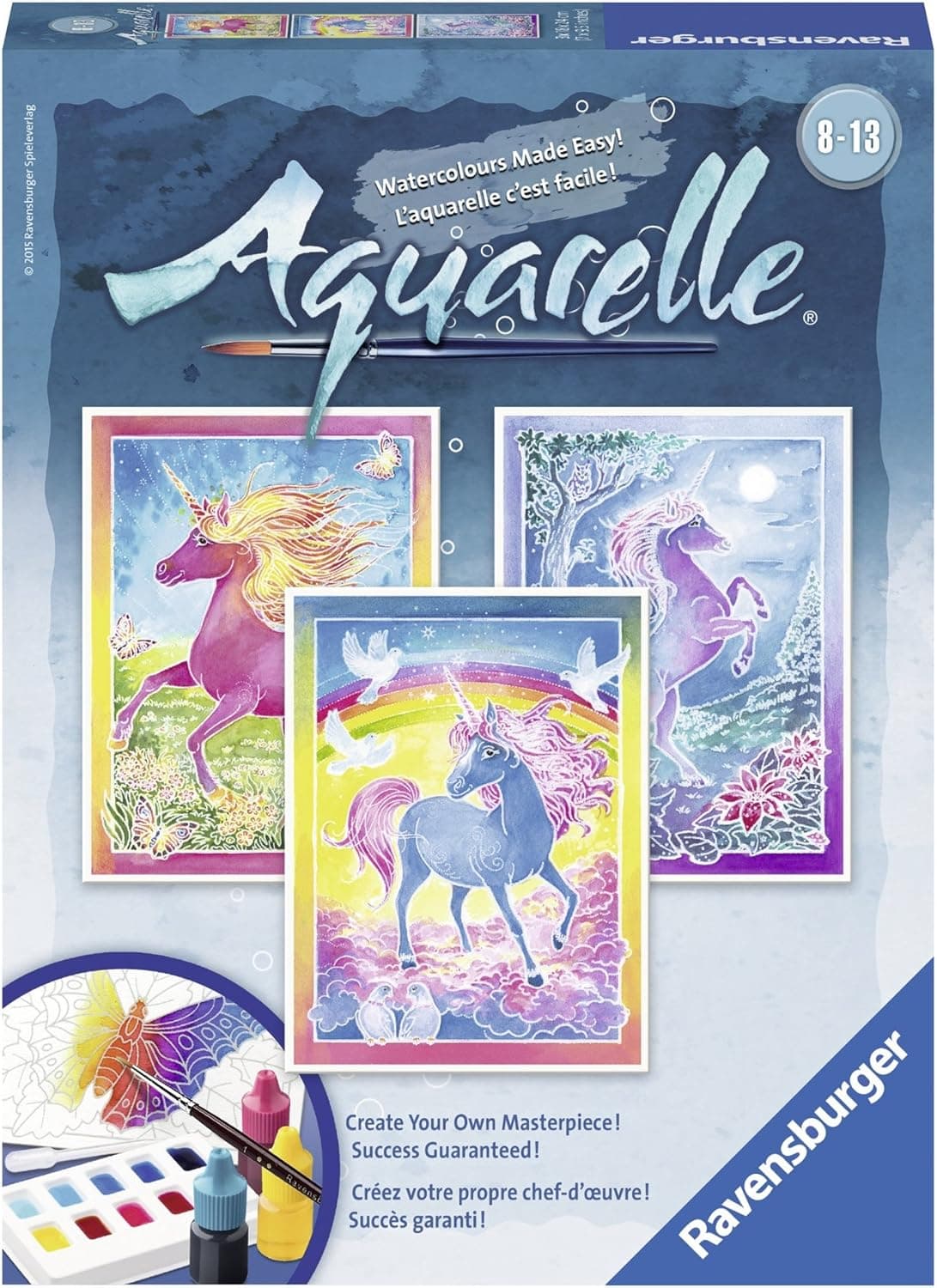Ravensburger Aquarelle Unicorns - Arts & Crafts Kit