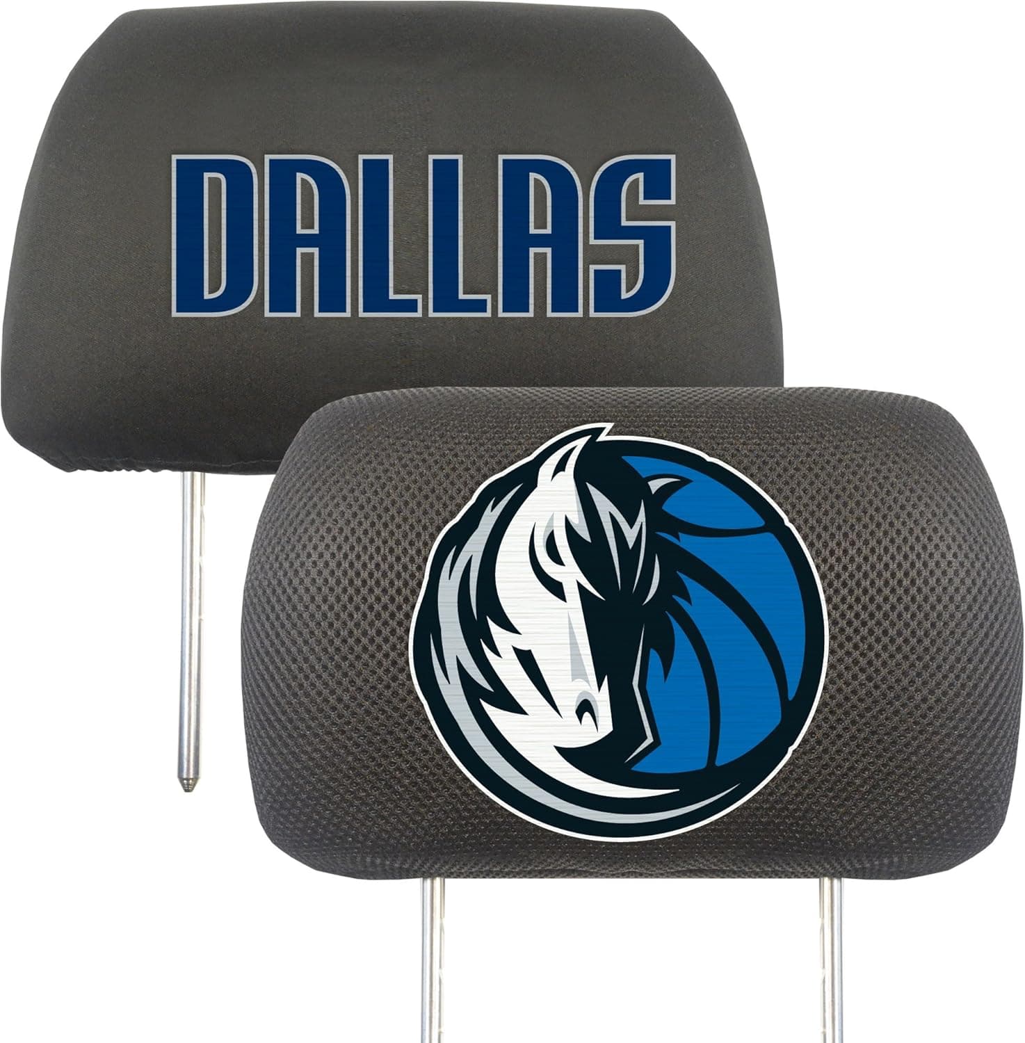 Fanmats - 14774 FANMATS NBA Dallas Mavericks Polyester Head Rest Cover 10"x13"