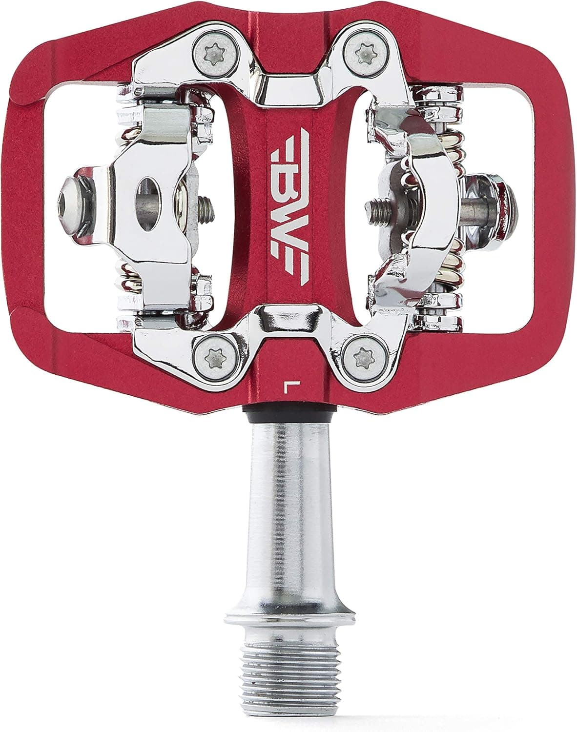 BW USA Rock Garden Flat Pedal - SPD Compatible Clipless MTB Bike Pedals