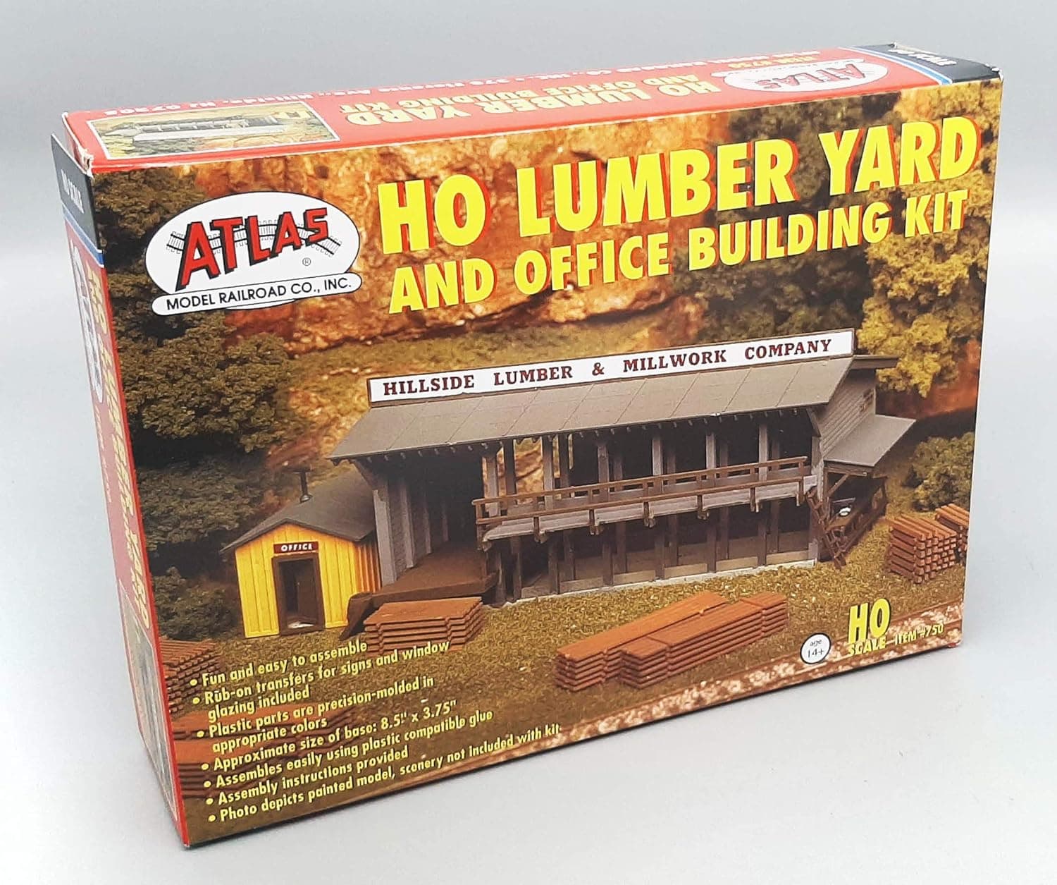 HO KIT Lumber Yard & Office