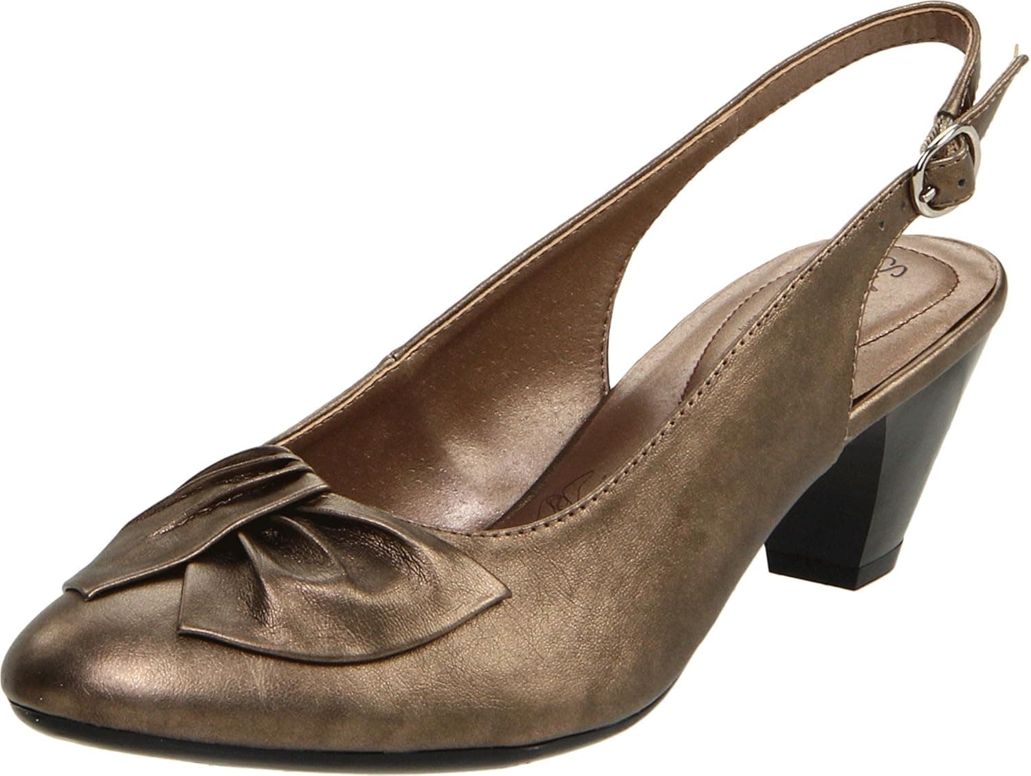 Soft Style Women's Pretty Pleats Slingback Pump