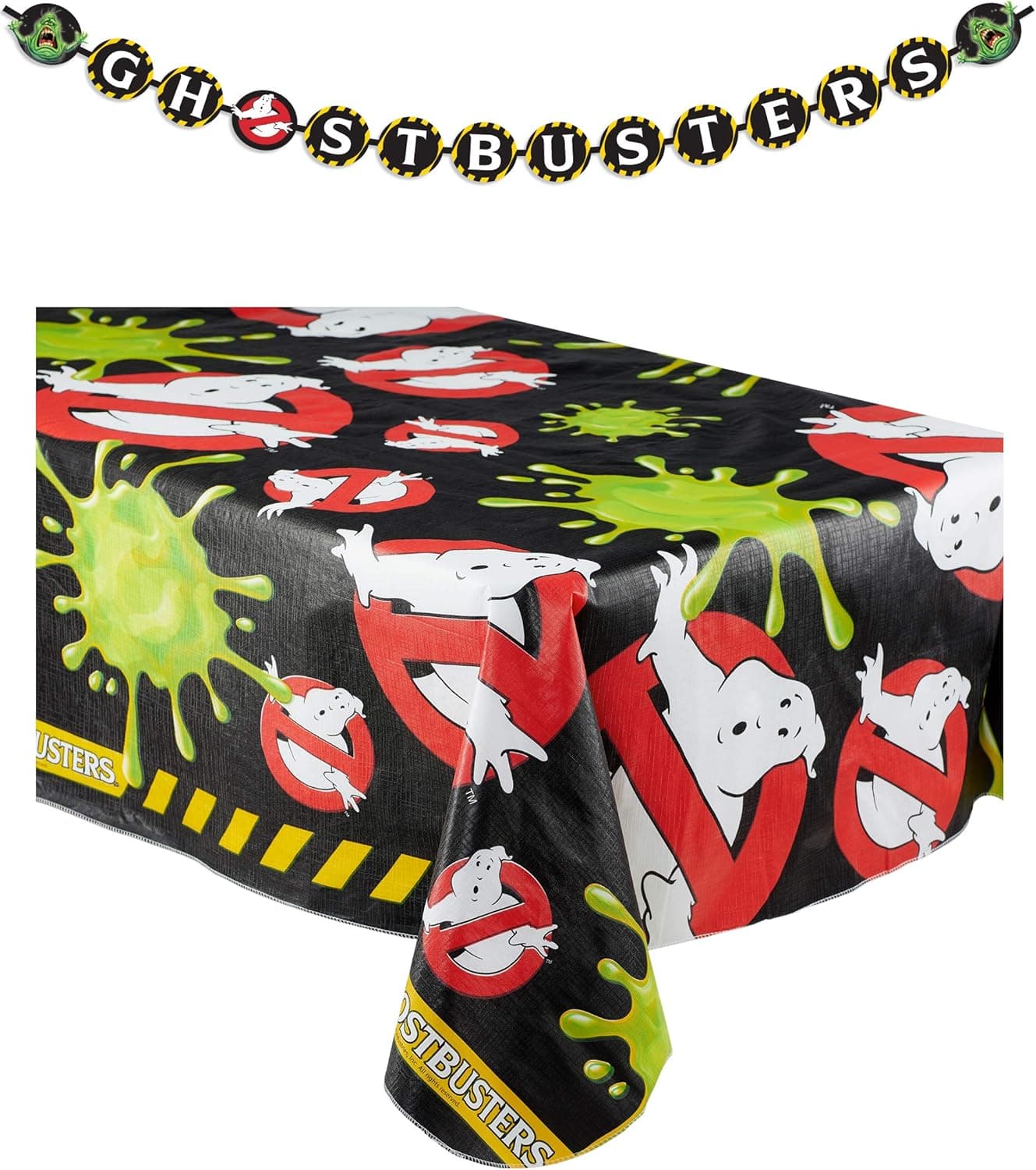 Ghostbusters Tablecloth and Banner | Officially Licensed
