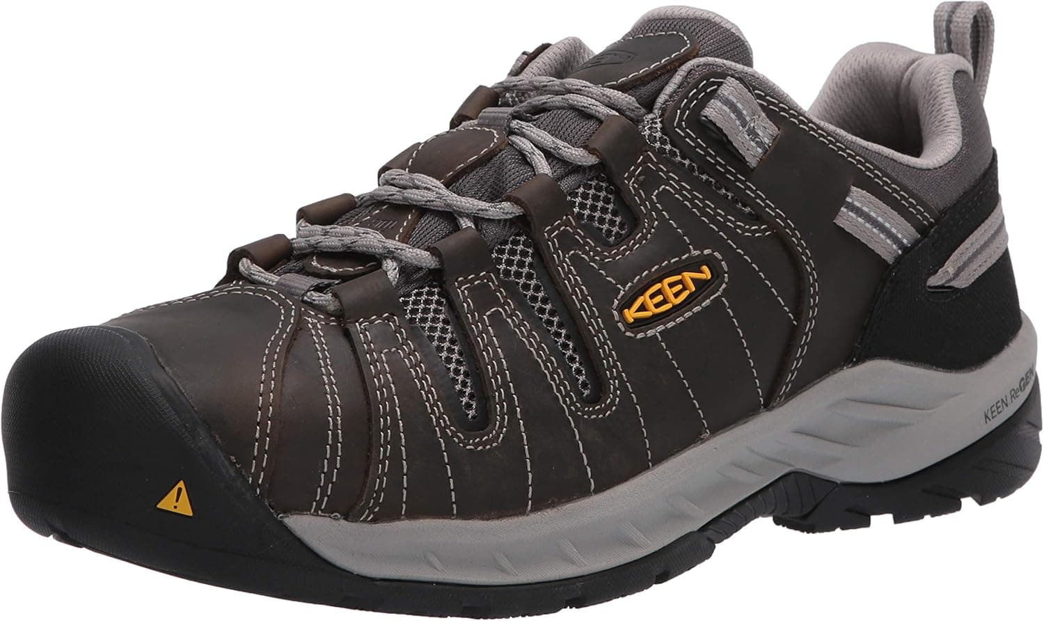 KEEN Utility Men's Flint 2 Low Steel Toe Non Slip Work Shoe