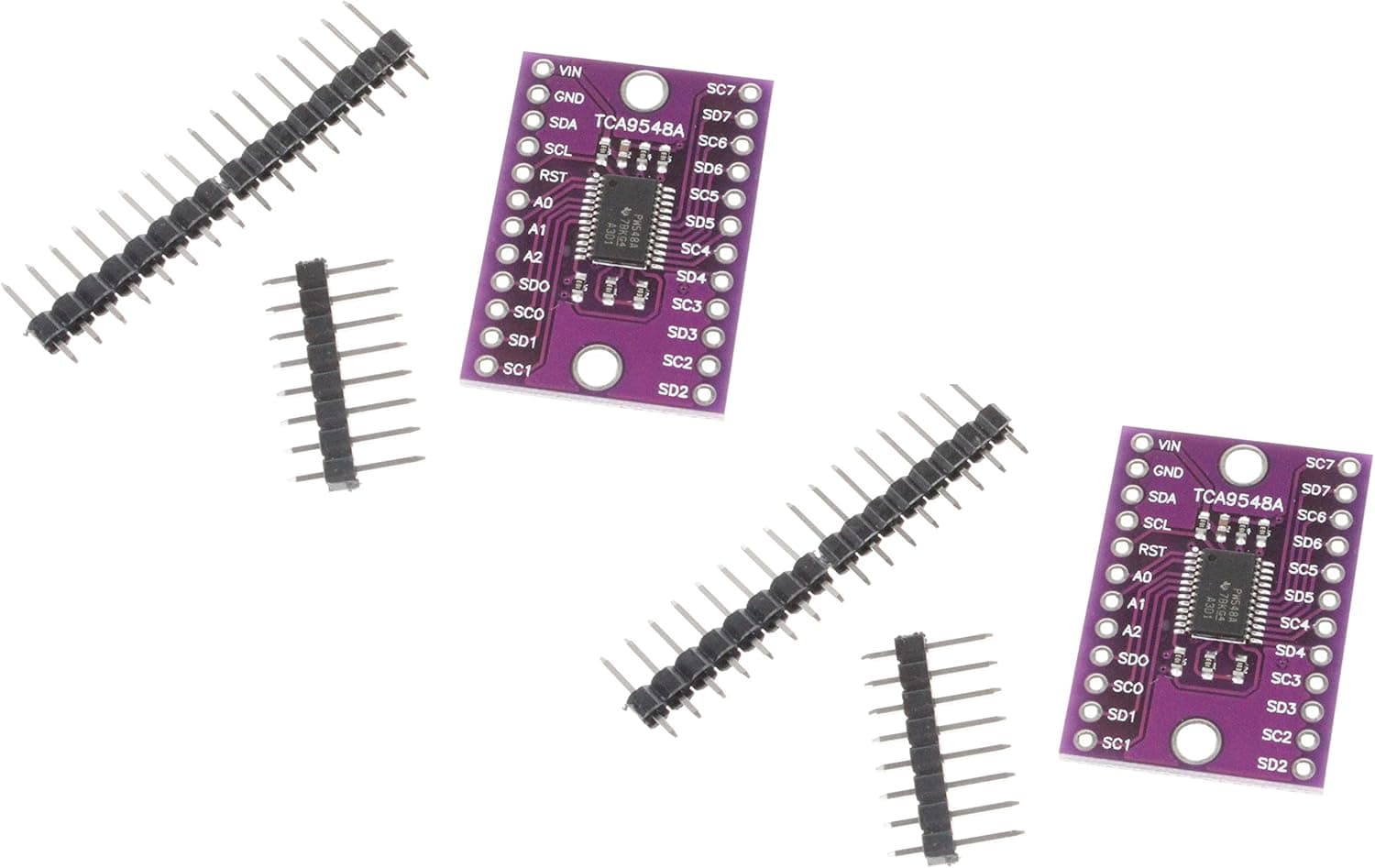 NOYITO TCA9548A I2C IIC Multiplexer Breakout Board 8 Channel Expansion Board (Pack of 2)