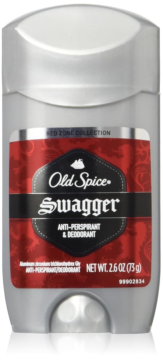 Old Spice Rz Inv Sld Swag Size 2.6z Old Spice Red Zone Swagger Invisible Solid Anti-Perspirant Deodorant (Pack of 2)