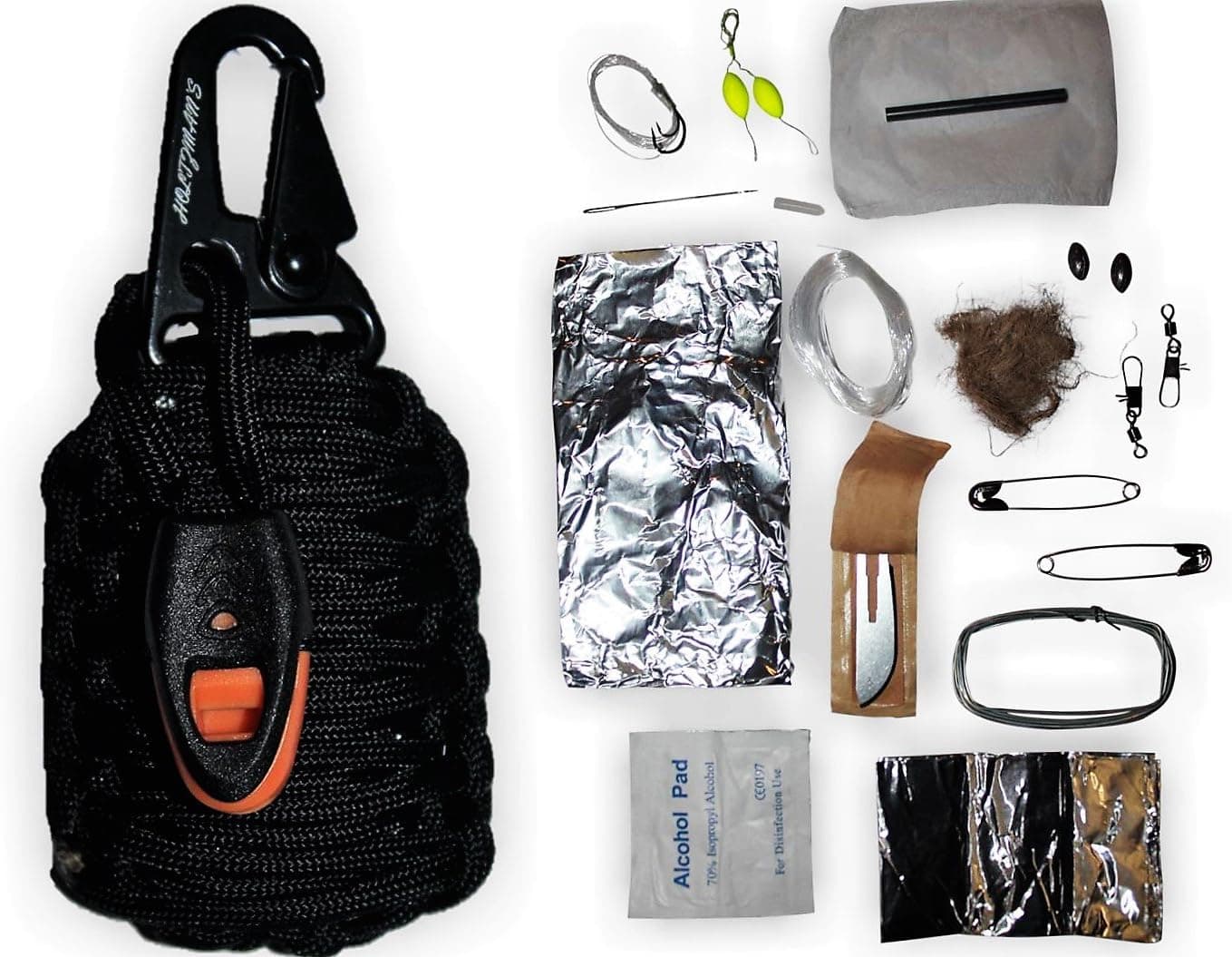 Holtzman's Gorilla Survival #1 Best Paracord Emergency Kit