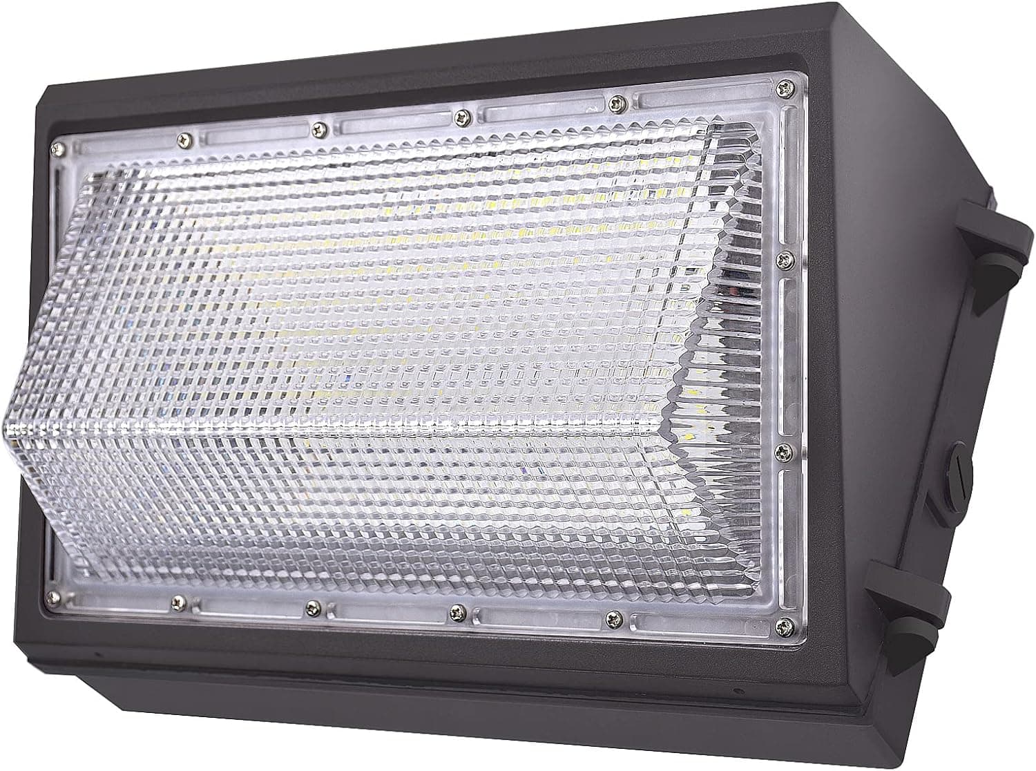 SZGMJIA 120W LED Wall Pack with Dusk to Dawn Photocell, 5000K Daylight, 15600LM, 600 Watt HPS/HID Replacement with ETL Listed, Commercial and Industrial Outdoor LED Security Lighting for Parking Lots