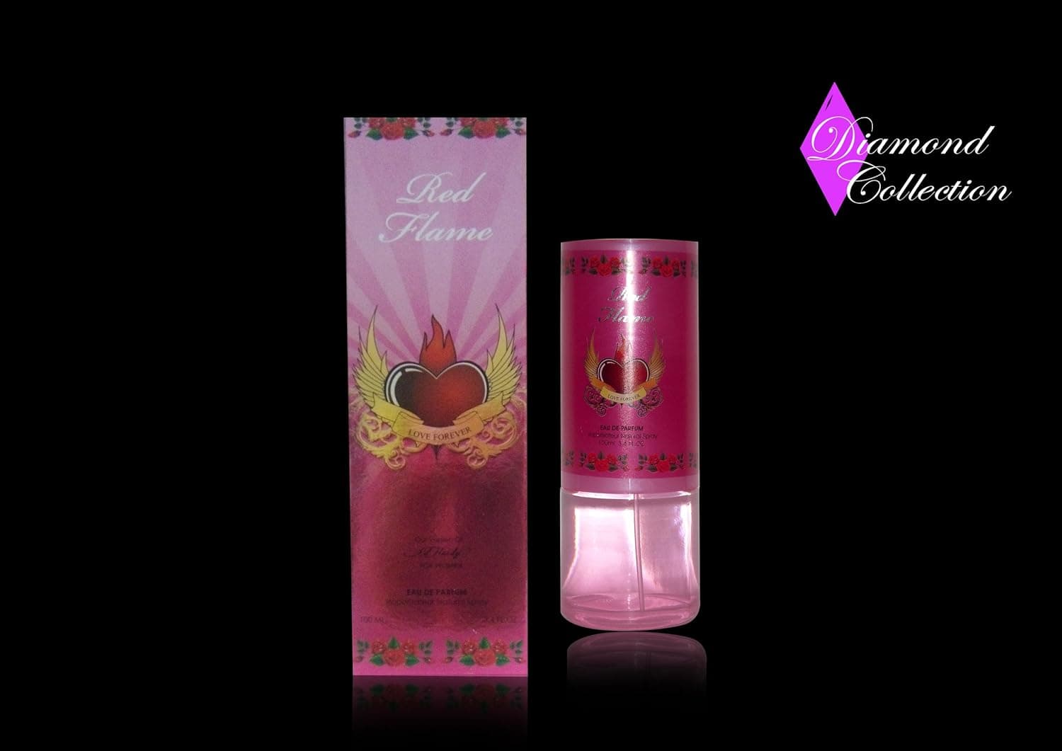 Red Flame, our version of Ed Hardy for Women 3.4oz by Diamond Collection