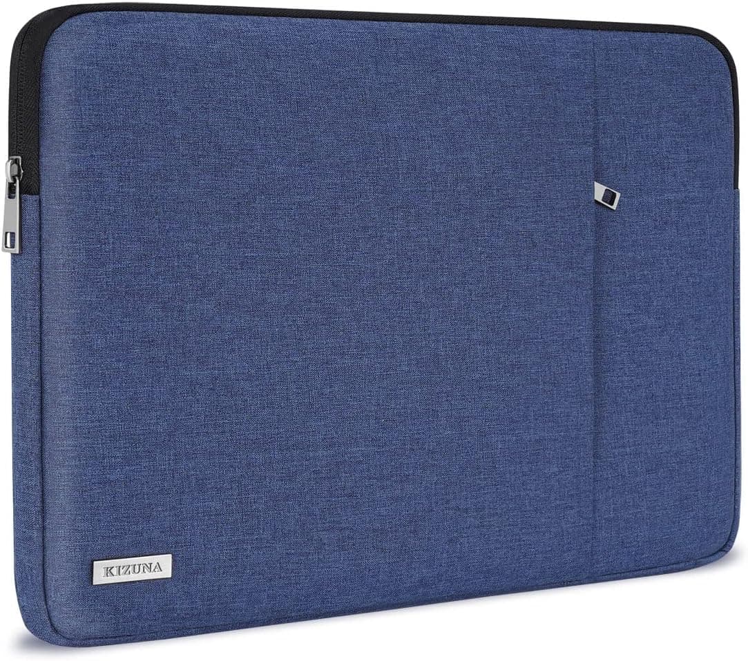 KIZUNA Laptop Sleeve 14 Inch Water-Resistant Computer Case Carrying Bag for Lenovo Flex 4 14/Ideapad 120s/14 HP EliteBook 840 G5/HP Pro 14 G3/Dell Latitude 7490 5490/15" Surface Laptop 3, Blue