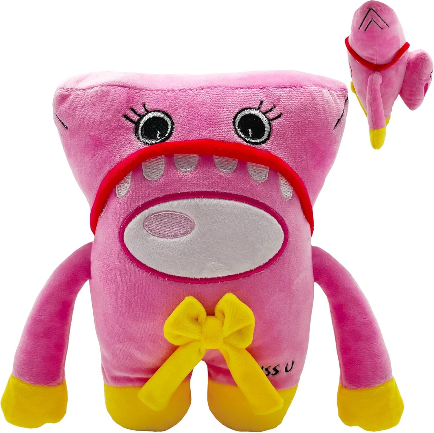 Treyrea 7.87” Kiss Plush Figures Merch Cartoon Game Toys Dolls Astronaut Monster Plushie Stuffed Plushies Cosplay Props Gifts for Fans Kids (Kiss)