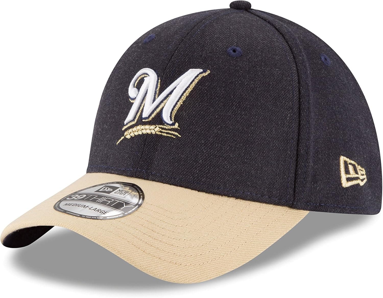 MLB Milwaukee Brewers Change Up Classic 39Thirty Stretch Fit Cap