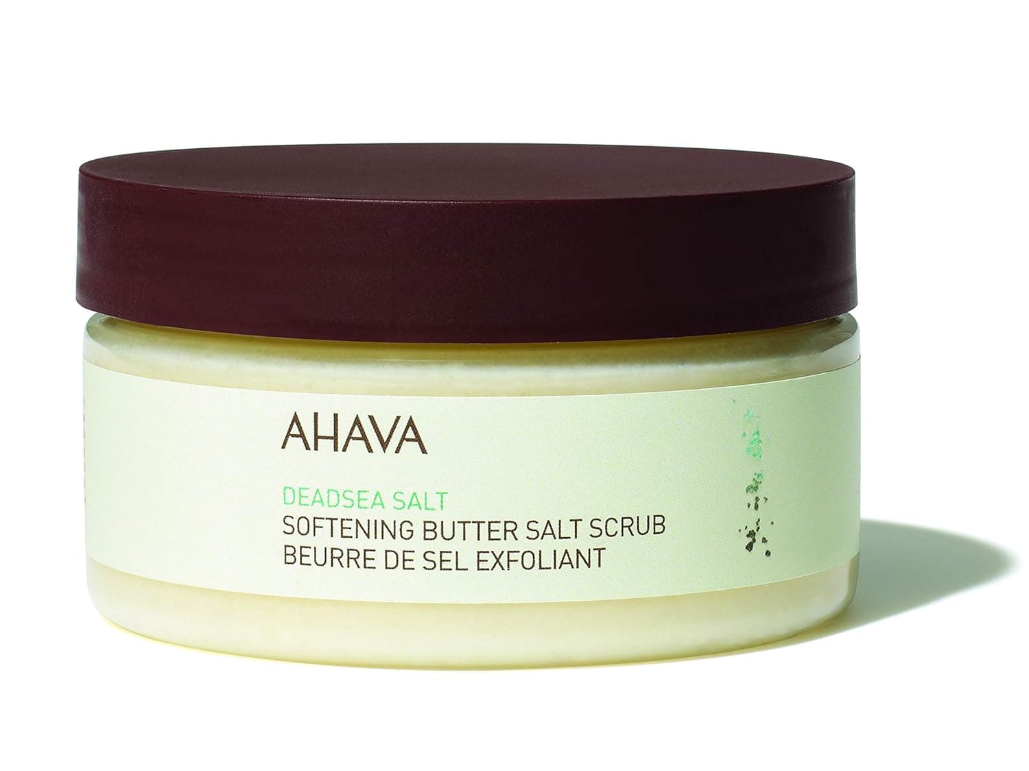 AHAVA Deadsea Salt Softening Butter Salt Scrub, 12.3 oz