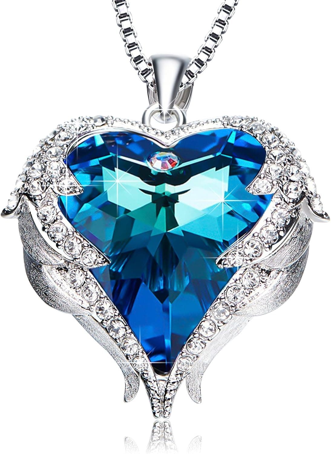 EleShow Love Heart Pendant Necklaces Gifts Jewelry for Women