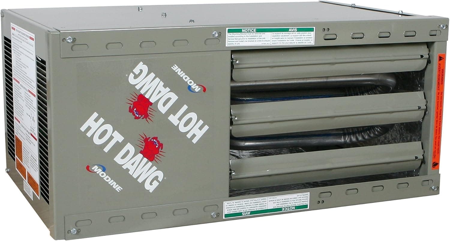 Modine HDS45AS0111 Natural Gas Hot Dawg Garage Heater 45,000 BTU Separated Combustion