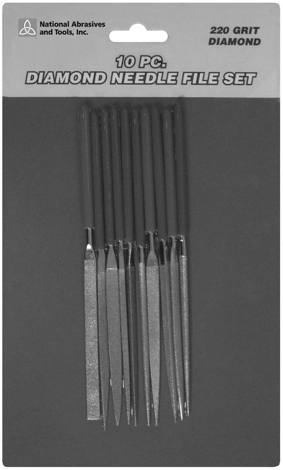 Alfa Tools F65198 Diamond Needle File Set (10 Piece)