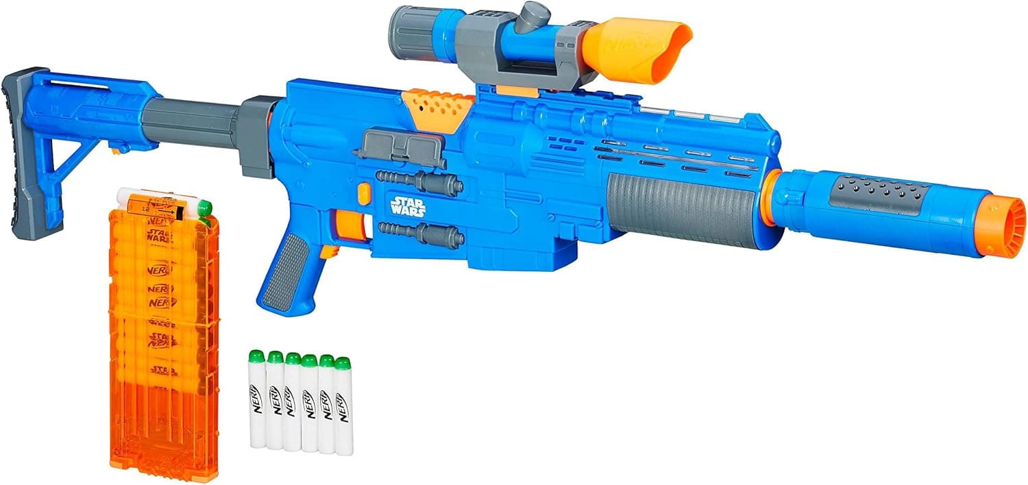 Star Wars Rogue One NERF Captain Cassian Andor Deluxe Blaster Exclusive Roleplay Toy