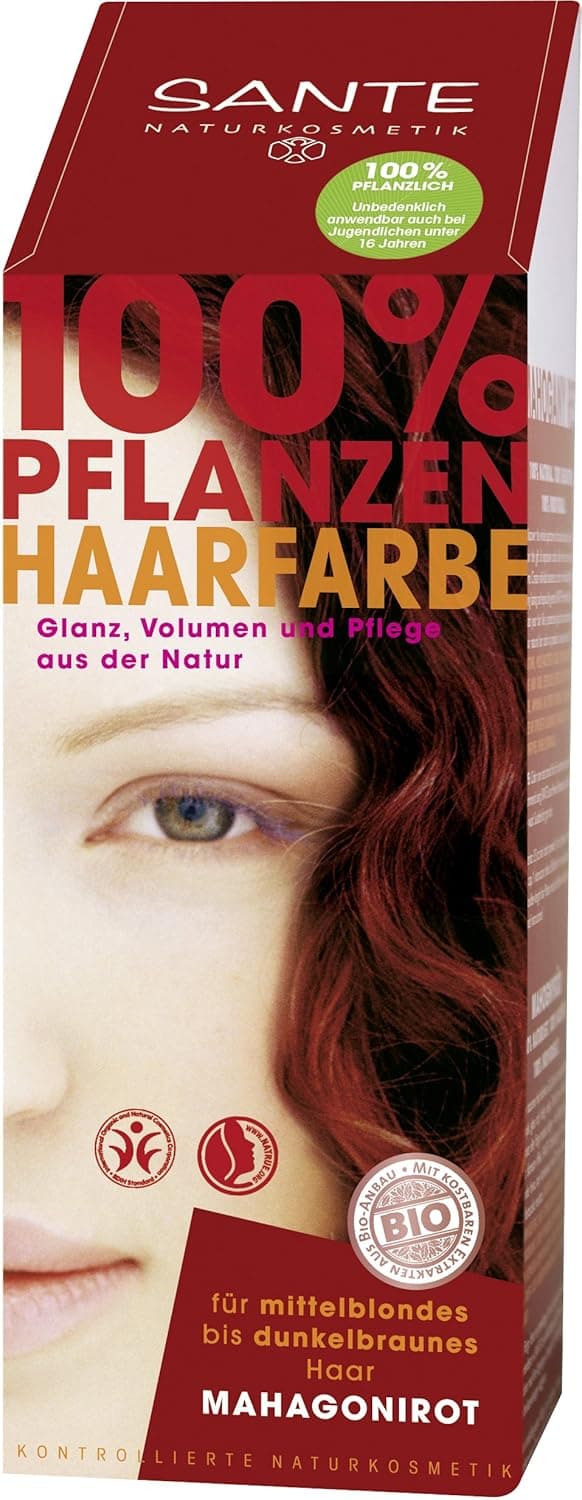 Sante Herbal Hair Color, Mahogany Red