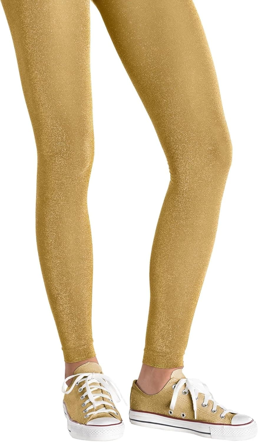 Amscan Plain Tights, Child One Size, Gold , Pack of 1
