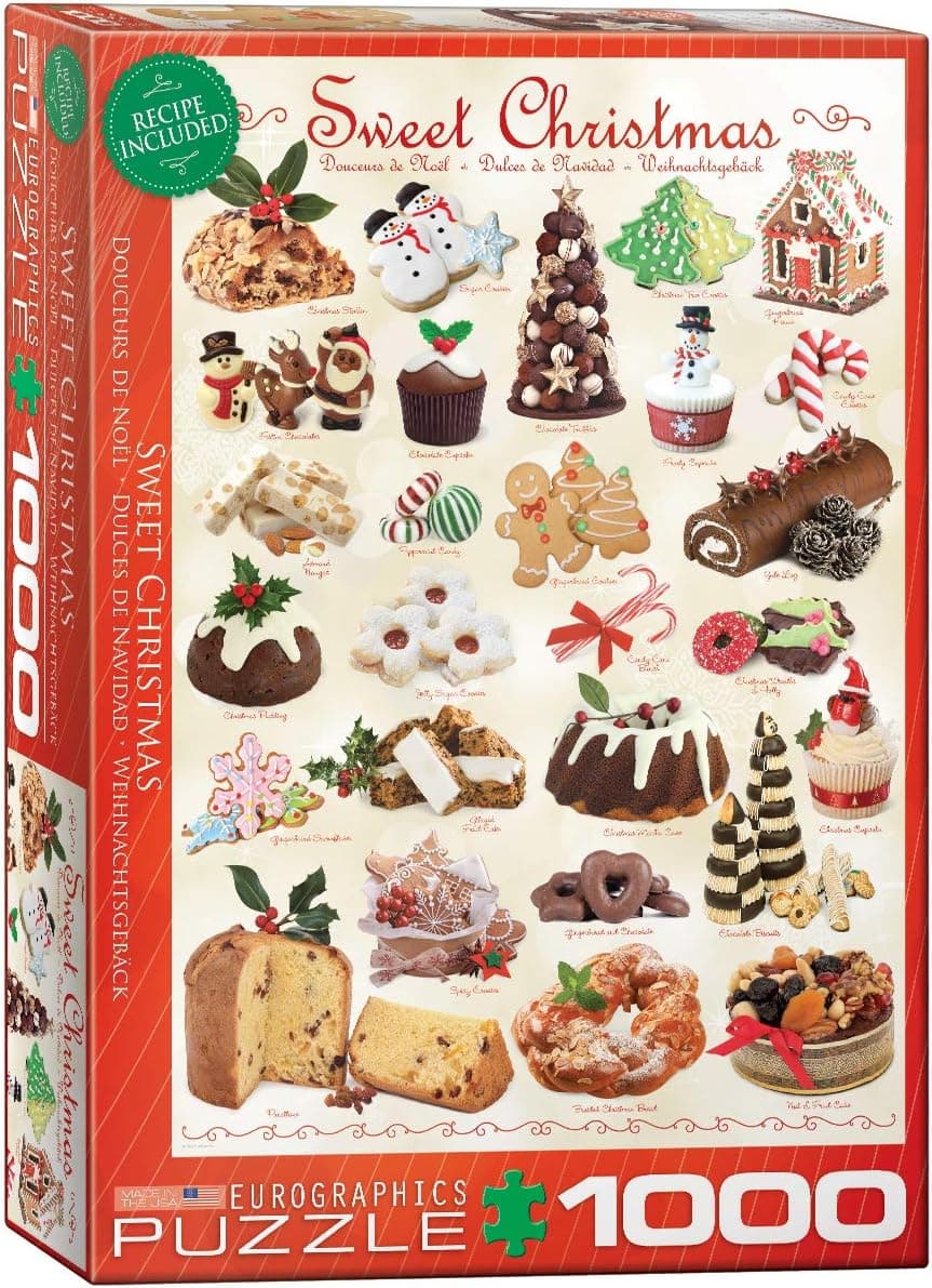 EuroGraphics Christmas Treats Puzzle (1000-Piece) (6000-0433)