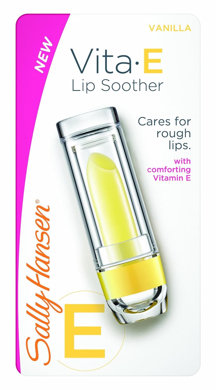 Sally Hansen Vitamin Lip Care Vita-E Lip Soother, 0.1 Ounce (Pack of 2)