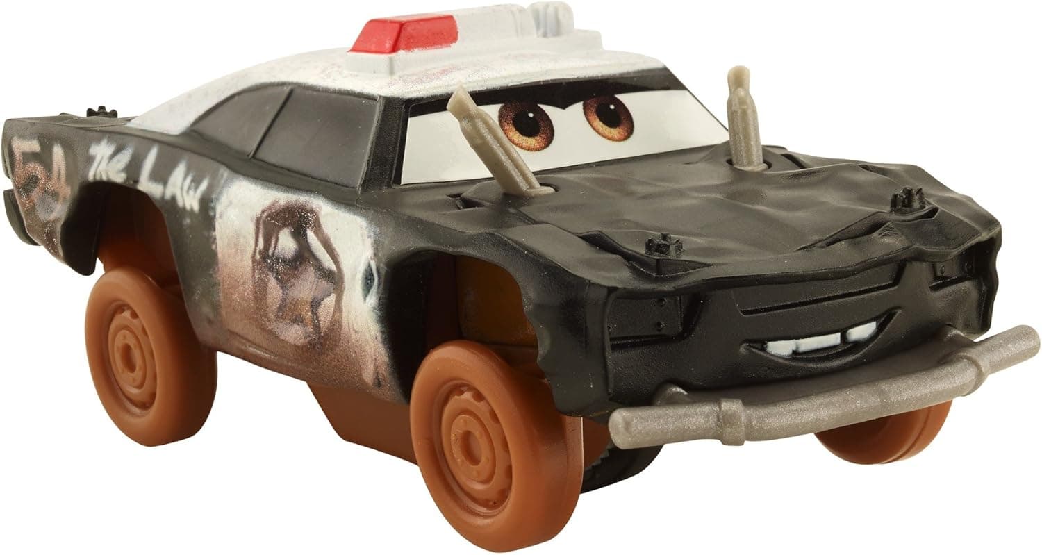 Disney Car Toys 3 Crazy 8 1:55 Bumper Basher Crashers Vehicle