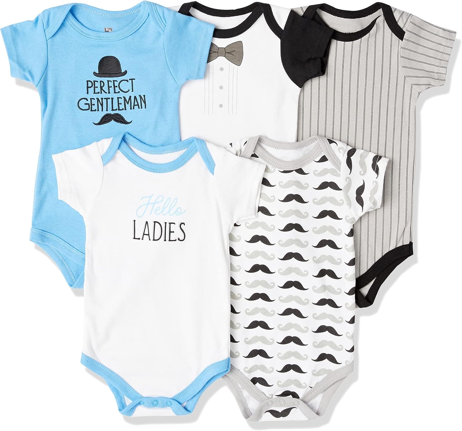 Hudson Baby Unisex Baby Cotton Bodysuits
