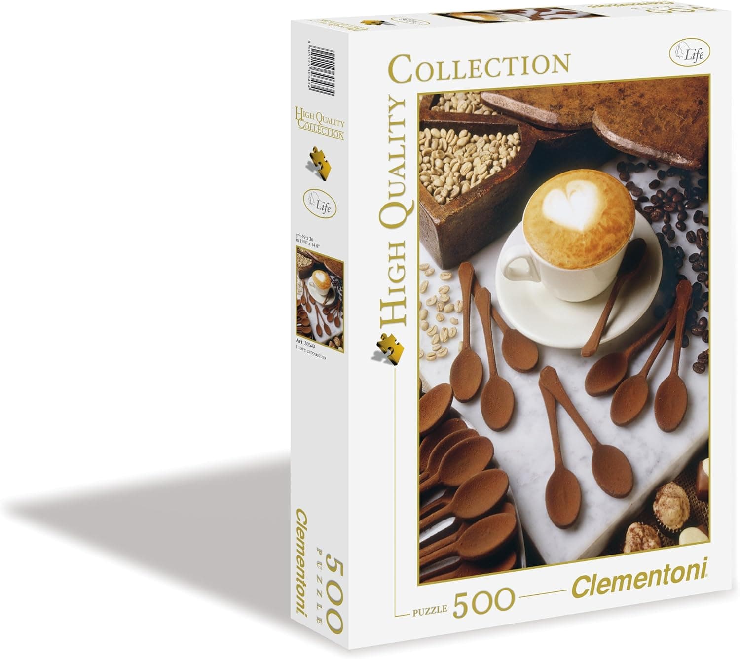 I Love Capuccino 500 Piece Jigsaw Puzzle